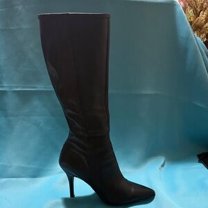 Nine West Black Heeled Boots